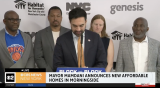 Mayor Mamdani Cuts Ribbon on Affordable Co-Ops at ANCP Morningside