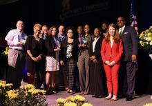 Leading Neighborhood Revitalization Partnership Award presented to Dr. Lena Frances Edwards Apts